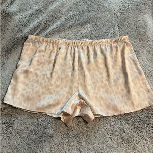 Stars Above Cream/Tan/Pink Pajama Shorts